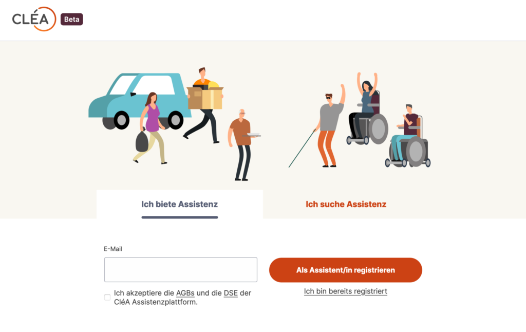 FAQ zur CléA Assistenzplattform - CléA - Schlüssel zur Assistenz